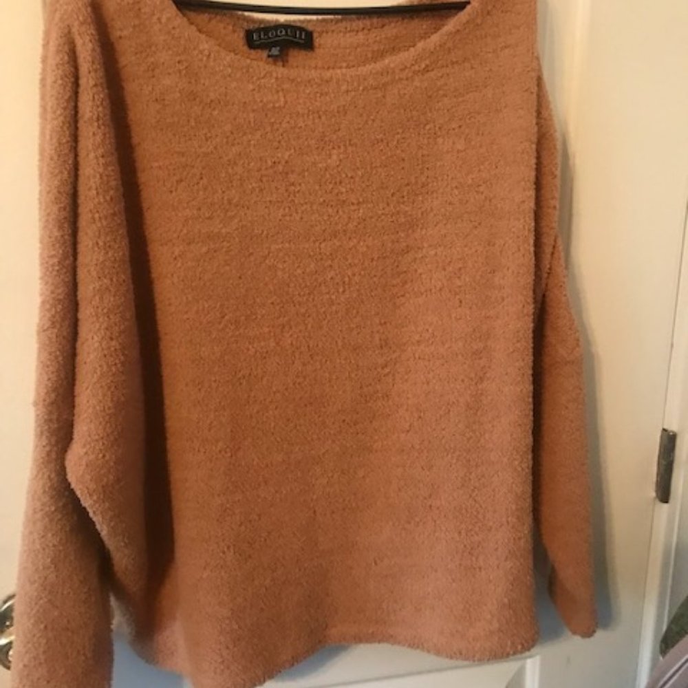 Eloquii Leisure teddy top and bottom being sold as a set